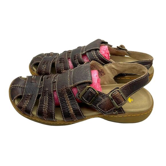 Dr. Martens Mens Brown Leather Fisherman Chunky Casual Comfort Sandals Size 11 M main image 8